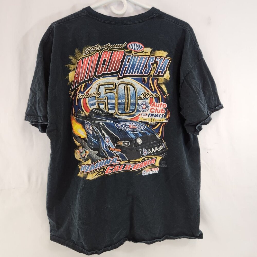 NHRA 50th Annual Auto Club Racing Finals 2014 T-shirt Mens Size 2XL Pomona CA